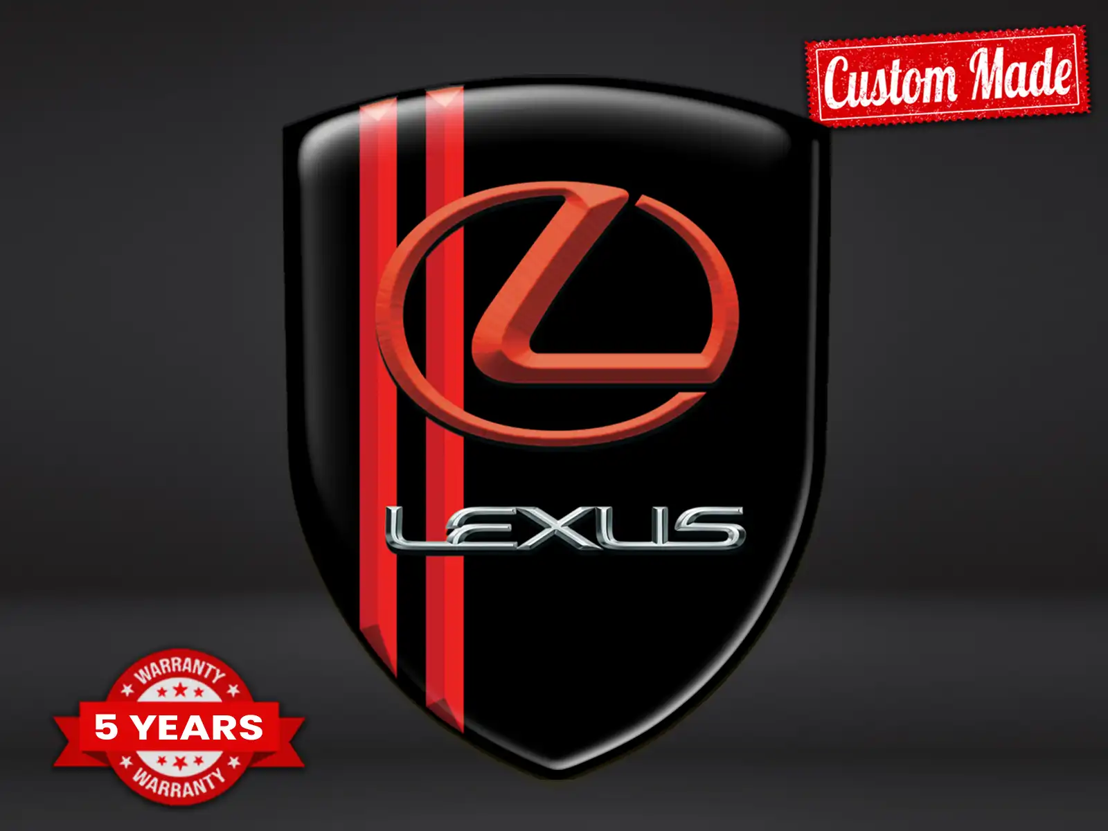 Lexus Stoßsticker Pro Max Stilvoll Modern Custom